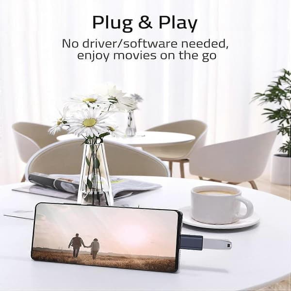 USB C till USB-adapter, 2-pack USB C hane till USB3 hona-adapter
