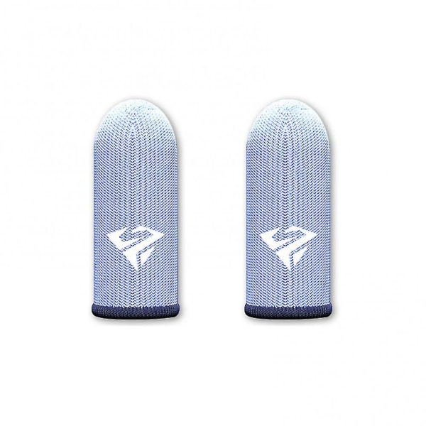 1/2 paria peukalosuojat pelaamiseen Peukalosuojat peliin Pubg Mobile Anti Slip Finger 1pair blue with box