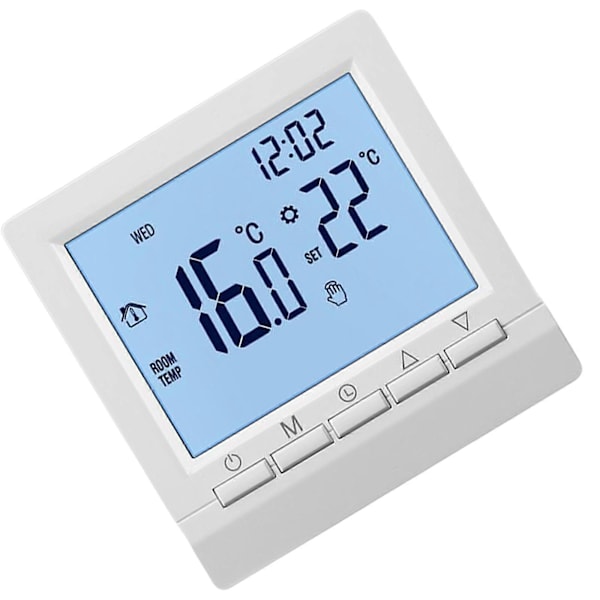 LCD Digital Rumtermostat Rumtermostat Golvvärme Väggvärme KIT