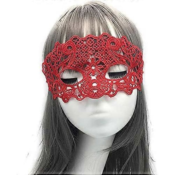 4 kpl Naamiaisasu Naamio Puolinaamio Seksikkäät Pitsinaamiot Miehille Naisille Juhlapallo Hieno Puku Halloween-naamio