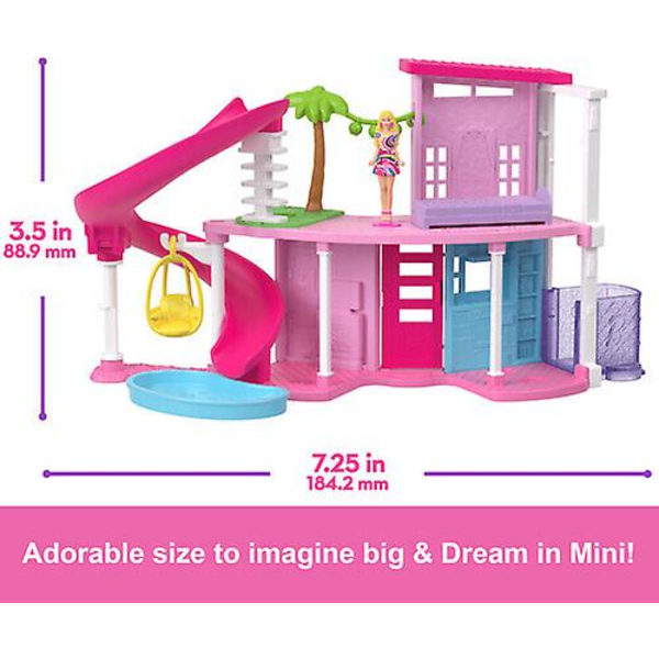 Mattel - Barbie Mini BarbieLand World of Bundle [SAMLAROBJEKT] Pappersdocka USA import