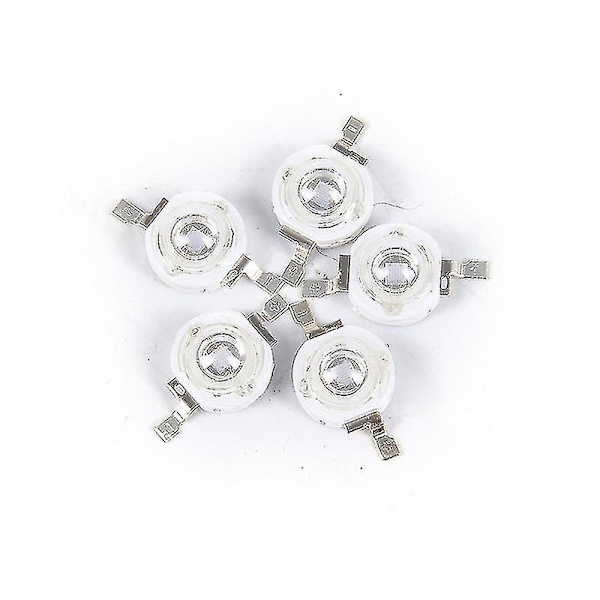 10 stk. 3W LED-lys pærer Lampe UV-lys chips 395nm LED Ultraviolet lys