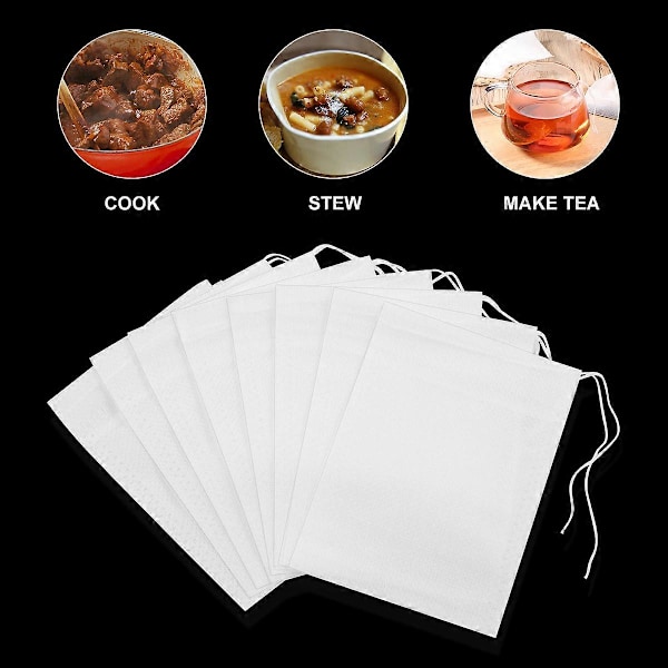 Kaffe Tebreve Tebreve Løs Te Te Opbevaringspose Genanvendelige Tebreve Non-woven Tebreve