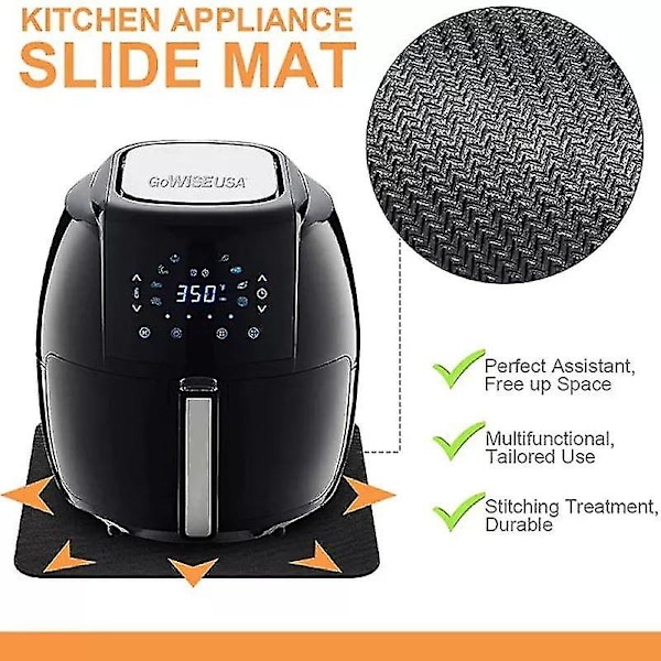 Kitchenaid Mixer Mover Artisan Stand Mixer Blender Anti-slip Pad, Gummiplatta för 4,5-5 L/6-8 L Bänkskivor