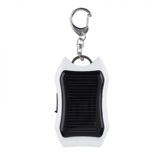 Solcellsladdare Mini Keychain Solcellsladdare 1200MAH Nödladdare,QWER244