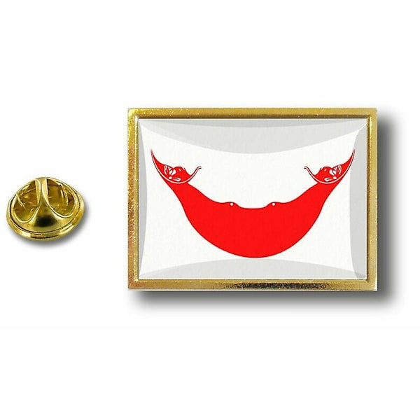 Pine PineS Badge Pin-apos;s Metal With Butterfly Pinch Flag Island Of Easter
