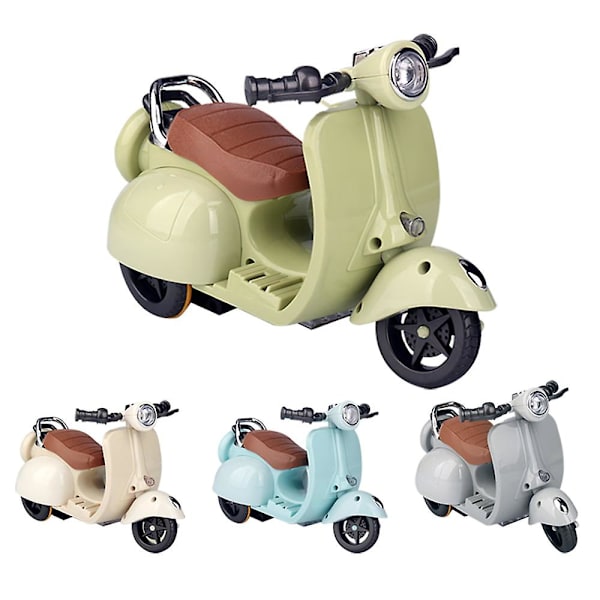 Leker Elektrisk Motorsykkelbil Med Lys & Musikk, 360 Rotasjon Sving Stunt Motorsykkel Modell Leke For Gutter Jenter