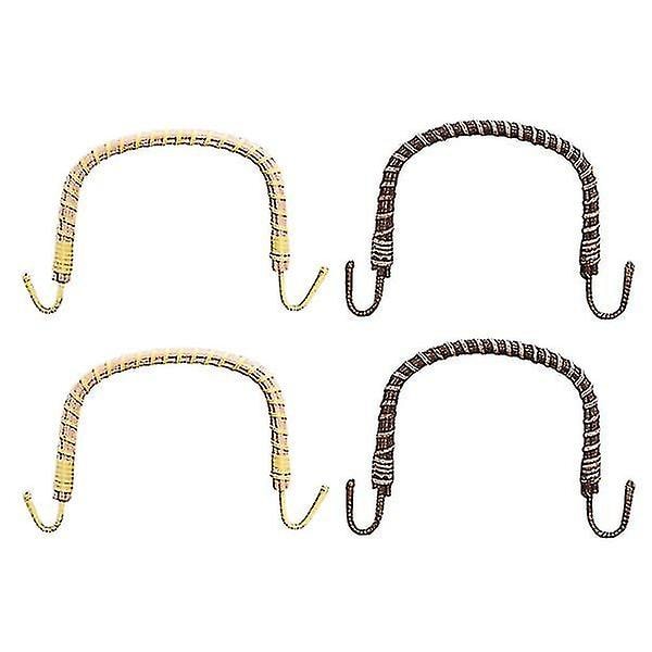 4 stk. Japansk Tegnebog Tekande Knop Håndtag Keramiske Tekander Rattan Håndtag Tekande Håndtag Udskiftning Keramik Tekander Håndtag