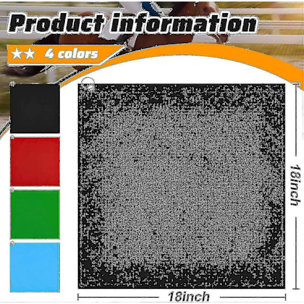 Musta perjantai Hevosen Koulutuslippu 4 kpl Hevosen Koulutusvarusteet Hevosen Nylonlippu Ei Lipunvarsia