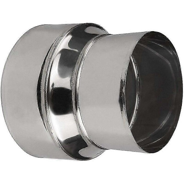 Adapter for skorsteinsrør i rustfritt stål - 80 mm / 60 mm (1 stk)