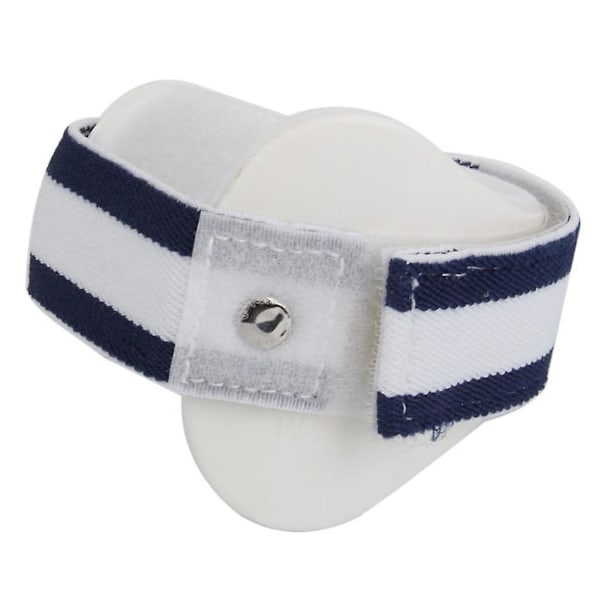 1 st Ajusterbart Tennisarmbåge Stöd Epicondylitis Spänne Smärtlindring Vit (L)