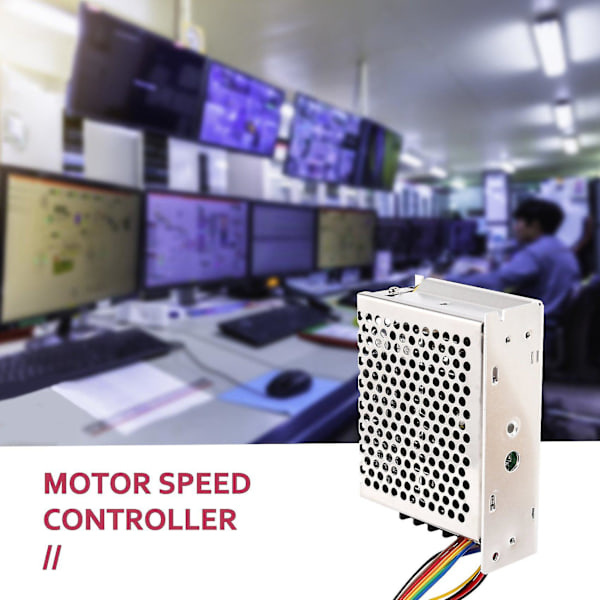 DC 10-55V 60A DC-motorhastighetsregulator PWM 12V 24V 48V 2000W Max 100