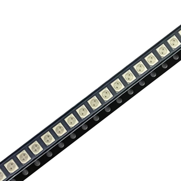 100pcs 3528 Amber+yellow Plcc-4 Reverse Pole ,617nm+587nm , 50ma 2v 0.1w Bicolor Smd Led Lamps Ligh