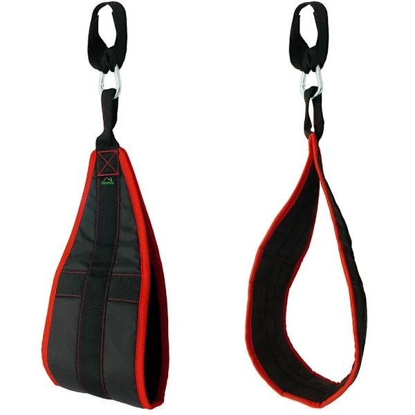 Fitness Henge Ab-stropper Suspensjon Riv-resistent Polstret Ab Sling Abdominal Løft Trekk