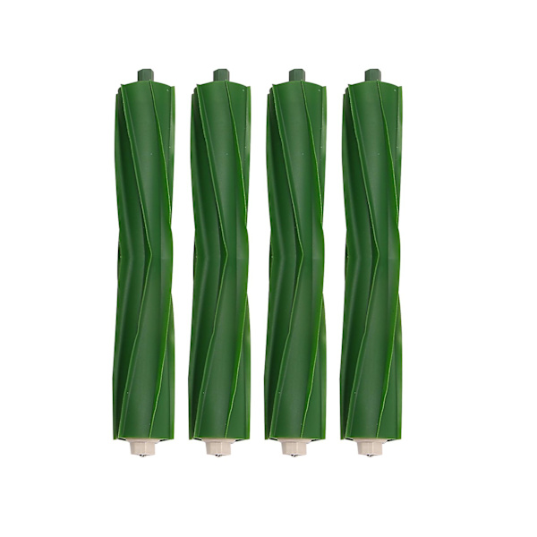 4-pack Multi-ytor Gummiborste Rullar för iRobot Roomba I&E-serien i7 i7+i8 i8+/Plus E5 E6 E7 Robotdammsugare