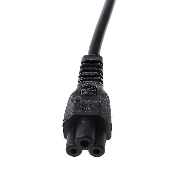 Nätadapterkabel EU 2-stiftshane till IEC 320 C5 Micky för notebookströmförsörjning 3