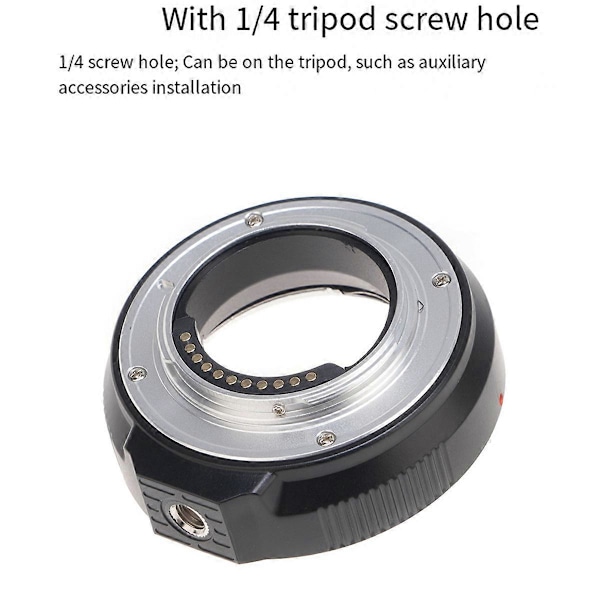4/3 till M4/3 Kamera Adapterring Autofokus Objektivfäste för Panasonic