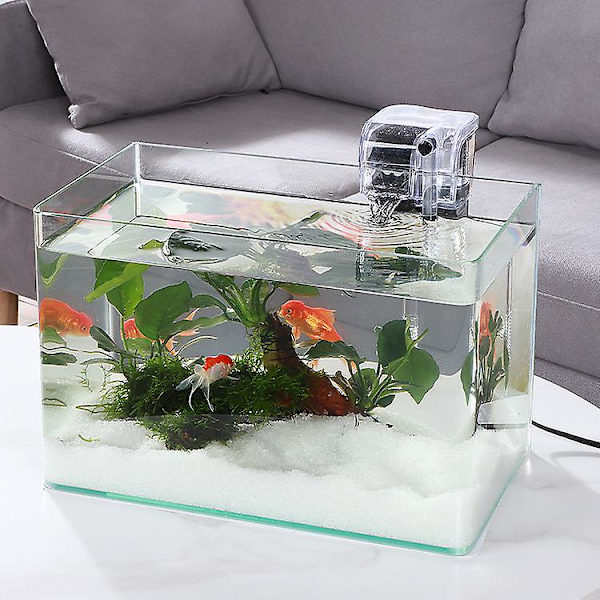 Akvarium Hengefilter, Akvarium Strømfilter Vannfall Vannpumpe Sirkulerende Vann Tank