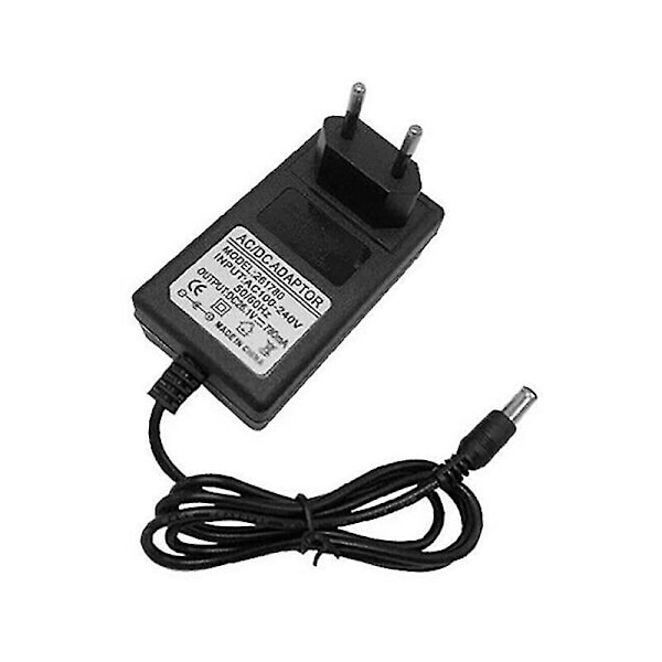 Strømsugende støvsugerlader - Batterilader (1 stk, Svart)