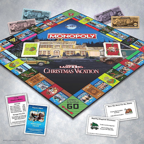 Monopoly National Lampoon Juler i Solbakken, Utvalgt Tematisk Brettspill