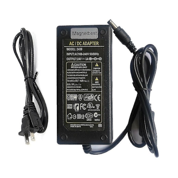 24v 3a AC Adapter Oplader til Harman/Kardon Højttaler 24v 2.7a Tnua2402703 Strømforsyning