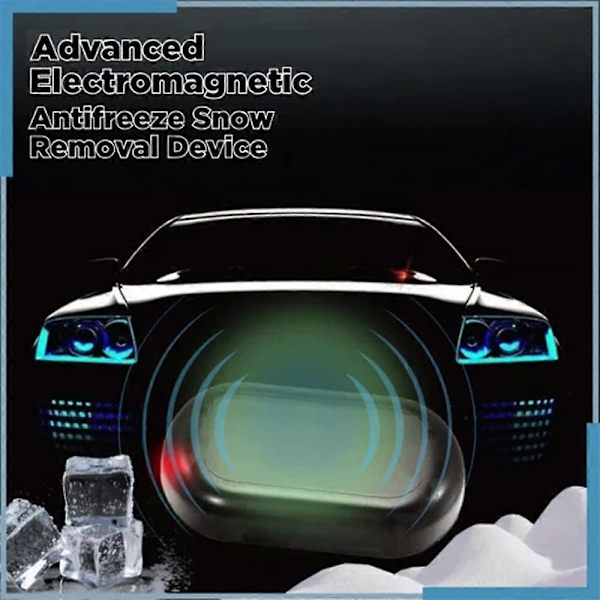 Antifrost Snefjerner Instrument Elektromagnetisk Forrudeafisning Vinter Vindue Glas Mikrobølgeovn Afisningsinstrument