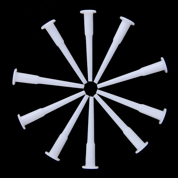 10 st Yoga Boll Luftplugg Fitness Träningsboll Hoppboll Luftstopp Plugg Stift Adapter Kit