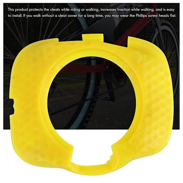 2 stk/sett Cleat Pedaldeksel Hurtigutløsning Antislipp Sykkel Action Cleats Beskyttelsesdeksel Kompatibel Speedplay Zero Aero