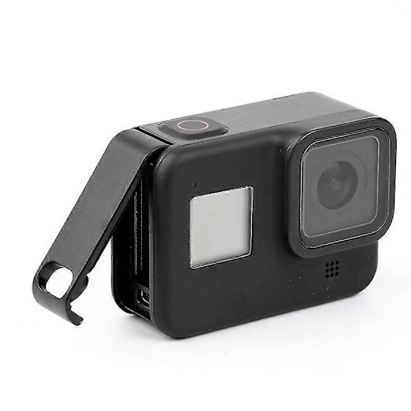 Batterilucka för GoPro Hero8 med Laddningsport Design Skyddande Skal för GoPro Sportkamera Tillbehör