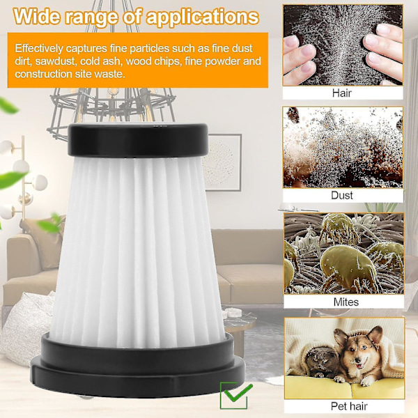 12-pack HEPA-filter till Genius Invictus One 1.0