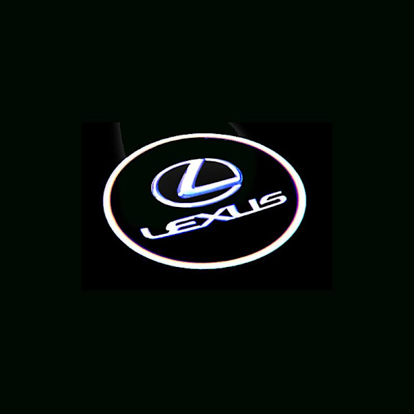 SSRGV Välkomstljus för Lexus Lexus LS RX ES IS LX Lexus Dörrprojektion Ambient Lights (2 Pack)