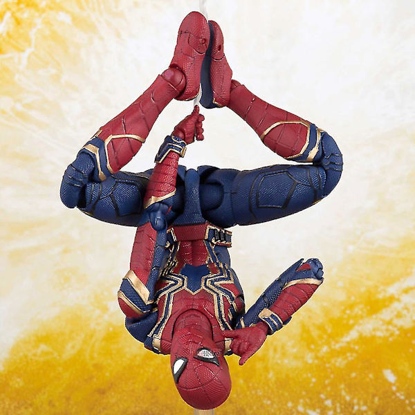 Iron Spider-Man Actionfigur modellpynt TA