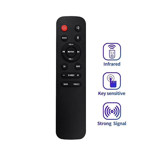 EN218A8H Korvaava kaukosäädin Soundbar HS218 2.1 kanavalle 2.1Ch Sound Bar Kotiteatterijärjestelmälle