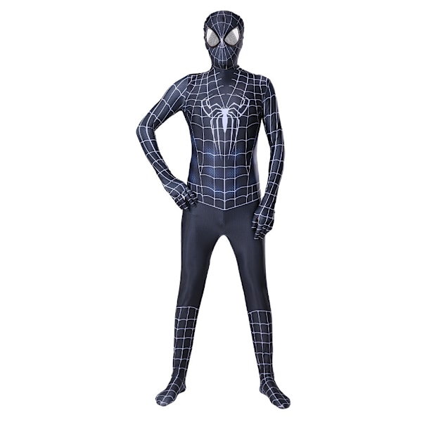 Halloween Menn Svart Remy Spiderman Cosplay Kostyme Venom Symbiote Remy Drakt Body Adult