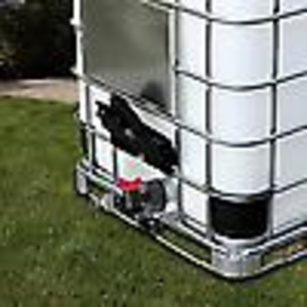 S60x6 Adapterventil 1000 Liter IBC Tankventil, Adapter