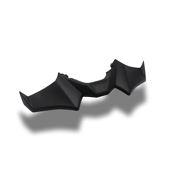 Motorsykkel Sport Downforce Front Spoilere Aerodynamisk Vingdeflektor For Sp 2021-2023 Mt07 Svart