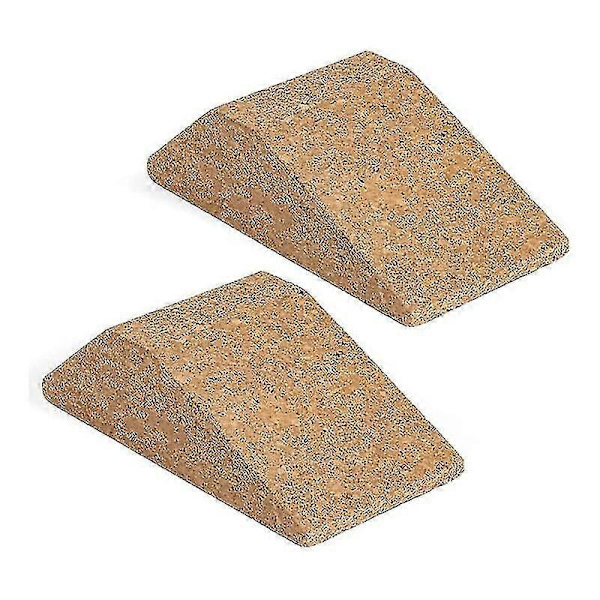 2 st. Kork Squat Wedge Block Halkskydd Squat Ramp, Squat Platcompatible withm kompatibel med Hälhöjare