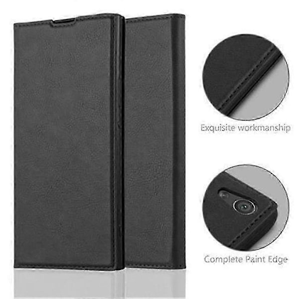 til Sony Xperia Xa1 Ultra - Etui med Standfunktion og Kortlomme