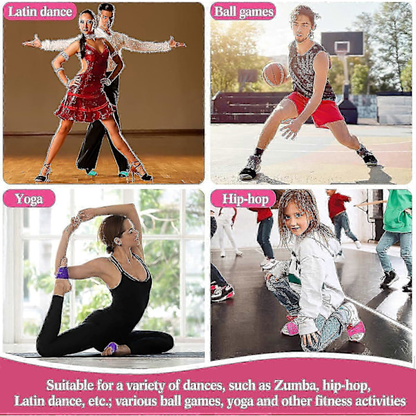 2025 6 Par Pakke Over Sneakers Dansesokker for Dansere Kvinner Dansesokker Dansesokker Over Sko for Dans på Glatt Gulv Ballett