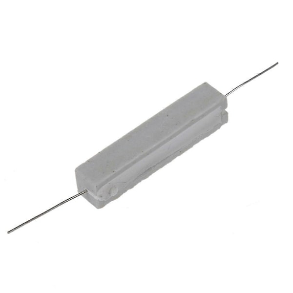 5x 10W 20 Ohm 5% Trådviklet Keramisk Cementmodstand 10 Watt