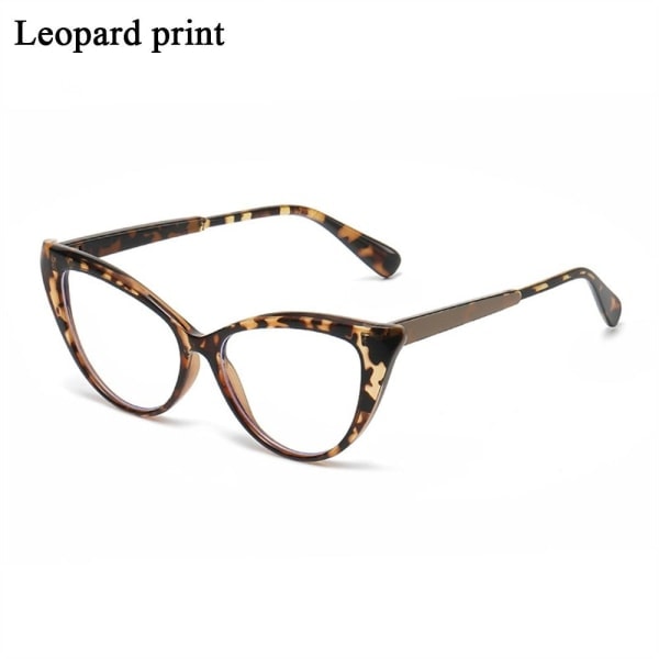 Anti-UV Blålys Briller Databriller LEOPARD TRYKK leopardmønster