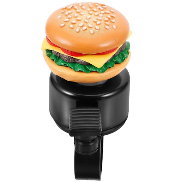 Polkupyörän kello Polkupyörän soittokello Polkupyörän kello Sarjakuva Pyöräilykello Polkupyörän kello Suloinen Burger-kello