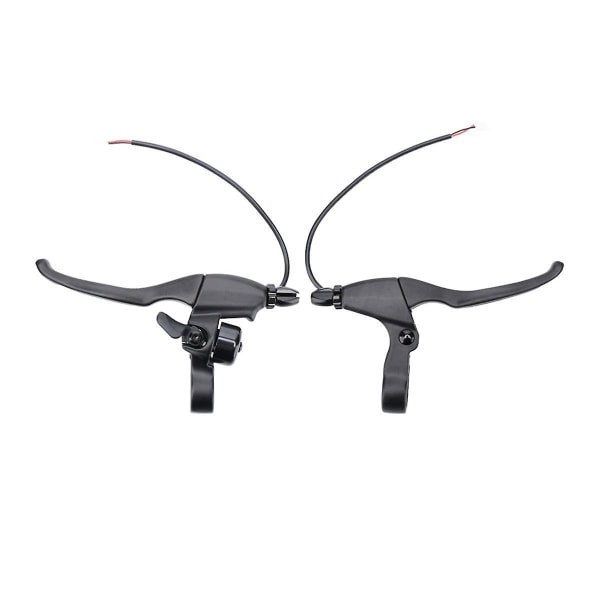 Electric Scooter Left Right Brake Lever, Aluminum Alloy 3Pin Scooter Handbrake with Bell Brake Hand