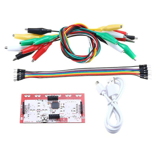 Makey Makey Hovedkontrollkortsett Deluxe Kit med USB-kabel Dupond Alligator av Hovedkontrollkort