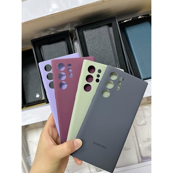 Samsung Silikonikuori Suojaus Kotelo Galaxy S22Ultra S22 Ultra 5G Muodikkaat Kotelot Matkapuhelimen Kotelot matkapuhelimen kotelo