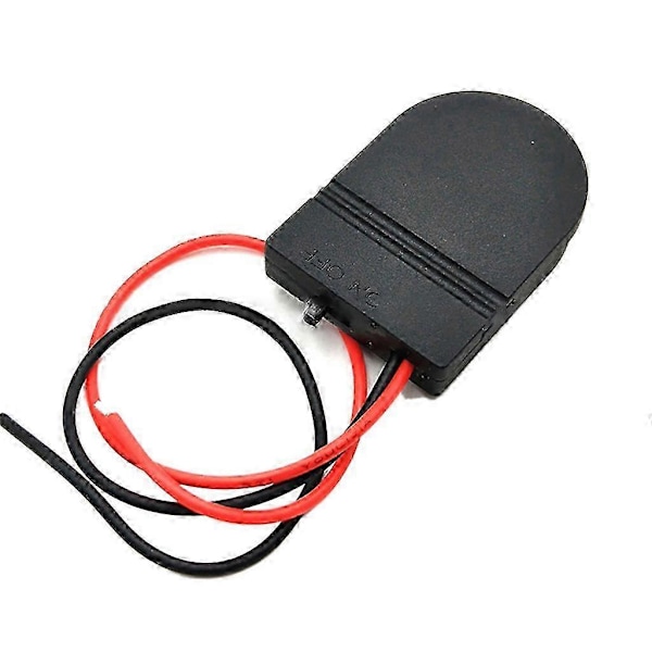 5 st CR2032 Knappcellsbatteri Förvaringslåda Myntcells Organizer med På/Av-knapp