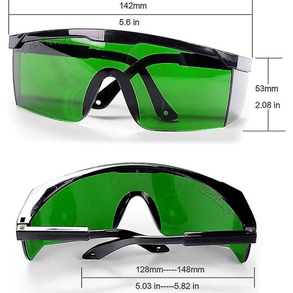 190nm-2000nm Ipl-laserskyddsglasögon för laser- och kosmetisk ögonskydd
