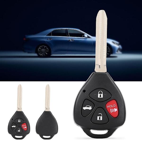 4-Knap Fjernbetjeningsskal til Toyota Corolla Camry Matrix RAV4