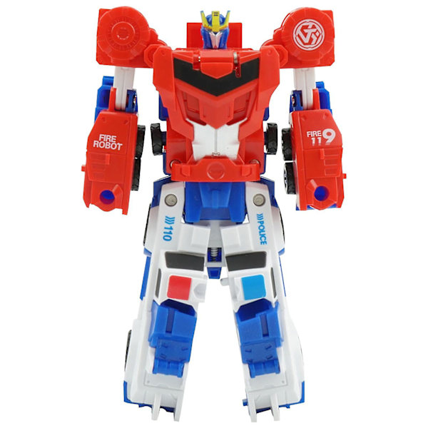 Power Rangers Hjältar, Actionfigur Chariot Deformationsrobotleksak för barn från 3 år