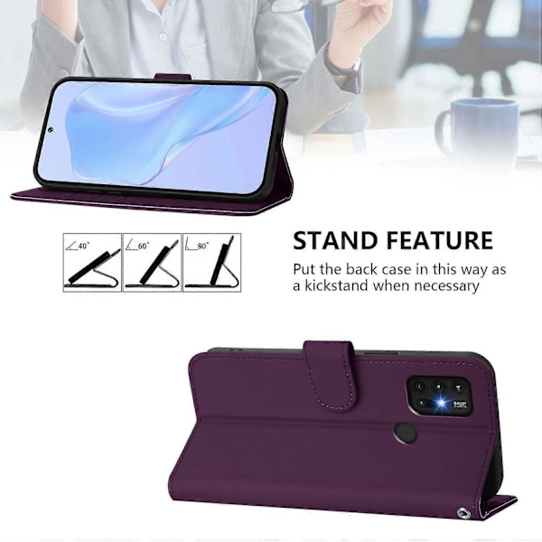 Mobilskal med Snodd PU Läder för Motorola Moto G30 / G10 / G20